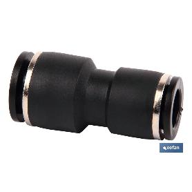 EMPALME RAPIDO REDUCCION PLAST. T-8/6 VENTA UNITARIA