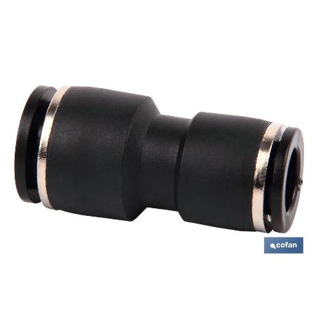 EMPALME RAPIDO REDUCCION PLAST. T-10/8 VENTA UNITARIA