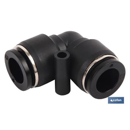 EMPALME RAPIDO CODO PLASTICO T-16 VENTA UNITARIA