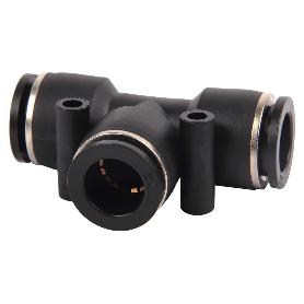 EMPALME RAPIDO PLASTICO T T-8   CAJA 10 UNID.