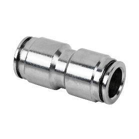 EMPALME RAPIDO METALICO RECTO T-6   CAJA 10 UNID.