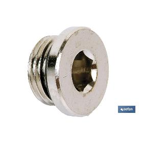 TAPON ALLEN ROSCA MACHO CON TORICA R-1/8 VENTA UNITARIA