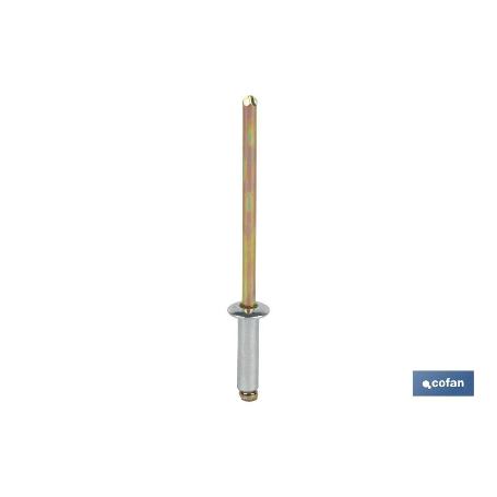 REMACHE ACERO  3.2 X 14 MM   CAJA 1000 UNID.