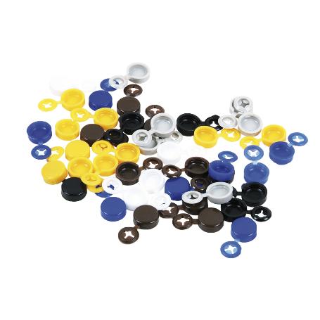 TAPON PARA REMACHE RAL 5009 AZUL   CAJA 500 UNID.