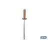 REMACHE COBRE ACERO 4 X 14 MM   CAJA 500 UNID.