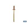 REMACHE COBRE-BRONCE 4 X 10 MM   CAJA 1000 UNID.