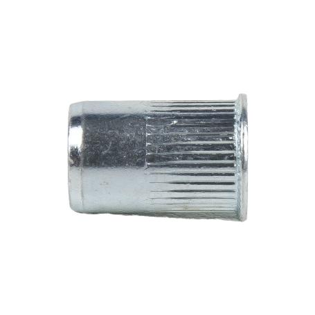 TUERCAS REMACHABLES RANURADAS CABEZA REDUCIDA ACERO M12   CAJA 150 UNID.