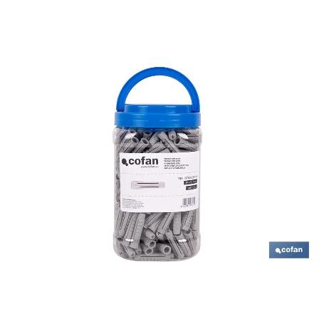 TACO NYLON PA-6 M-10X50 BOTE DE 300 UDS.