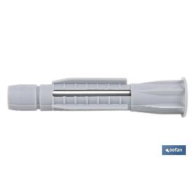 TACO UNIVERSAL 6 MM   CAJA 150 UNID.