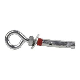 ANCLAJE METALICO C/ARGOLLA 10/12X70   CAJA 25 UNID.