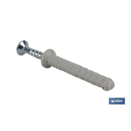 TACO GOLPE COLLARIN AVELLANADO 6X40   CAJA 100 UNID.