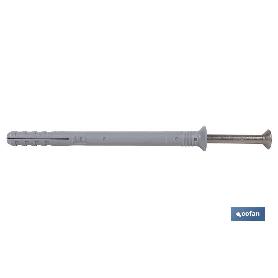 TACO GOLPE COLLARIN AVELLANADO 6X60 INOX   CAJA 100 UNID.