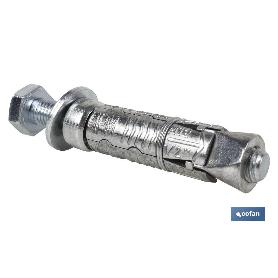 ANCLAJE ZAMAK HPM M-8X50 CON TORNILLO 8.8 VENTA UNITARIA