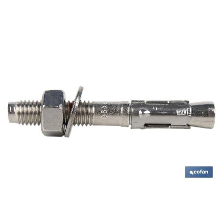 TACO ANCLAJE MTC  M 10X70  INOX VENTA UNITARIA