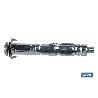 ANCLAJE METÁLICO PARA MATERIALES HUECOS MÁX. 26 MM TORNILLO M5 X 46 MM Ø10 MM VENTA UNITARIA