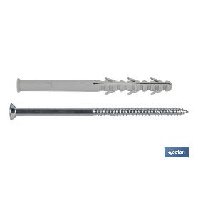 TACO LARGO DE GOLPE CON TORNILLO TORX Ø10 X 100 MM   CAJA 50 UNID.