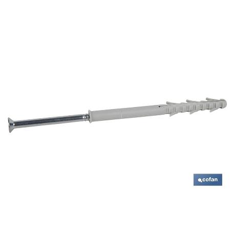 TACO LARGO DE GOLPE CON TORNILLO TORX Ø10 X 140 MM   CAJA 50 UNID.