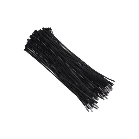 BRIDAS NYLON NEGRO 7,6 X 300 MM   CAJA 100 UNID.