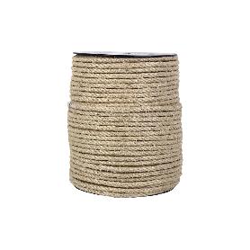 CUERDA SISAL 4 CABOS 16 MM 25 MTS NATURAL