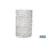 ROLLO GRANDE CORDÓN POLIÉSTER REFORZADO 5 MM 200 M BLANCO