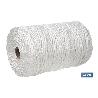 ROLLO GRANDE CORDÓN POLIÉSTER REFORZADO 5 MM 200 M BLANCO