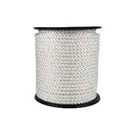 CARRETE CABO DE AMARRE 8 MM 200 M BLANCO