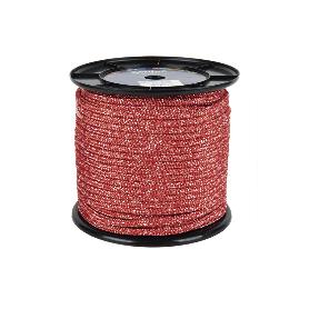 CARRETE DRIZA NÁUTICA 12 MM 100 M ROJO