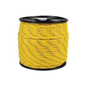 CARRETE CUERDA NÁUTICA MULTIUSOS 6 MM 200 M AMARILLO/AZUL