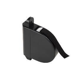 RECOGEDOR ABATIBLE PERSIANA NEGRO 6MX14 MM