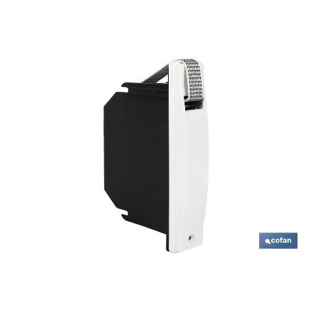 RECOGEDOR CINTA PERSIANA COMPACTO BLANCO 14 MM