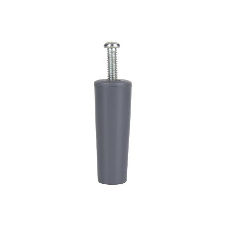 TOPE PERSIANA 60 MM GRIS CON TORNILLO M-6   CAJA 20 UNID.