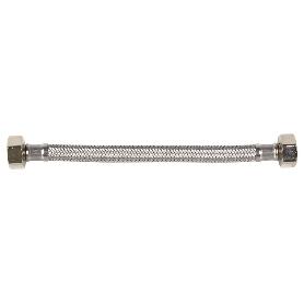 CONEXIÓN FLEXIBLE INOX H3/8- H3/8 30 CM.