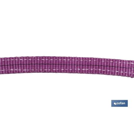 ESLINGA PLANA POLIESTER 1000KG X 6MTS