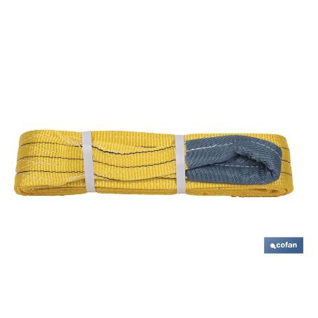 ESLINGA PLANA POLIESTER 3000KG X 4MTS