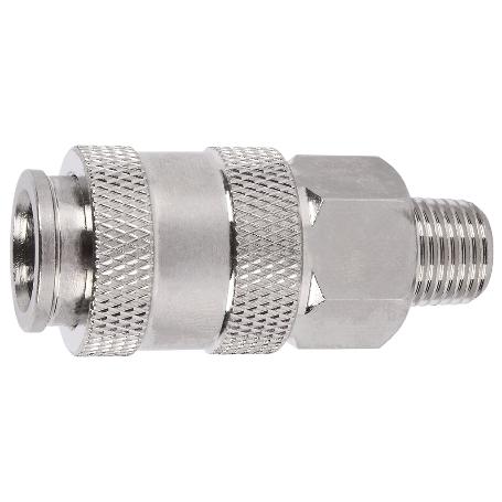 ENCHUFE RAPIDO UNIVERSAL MACHO 1/4