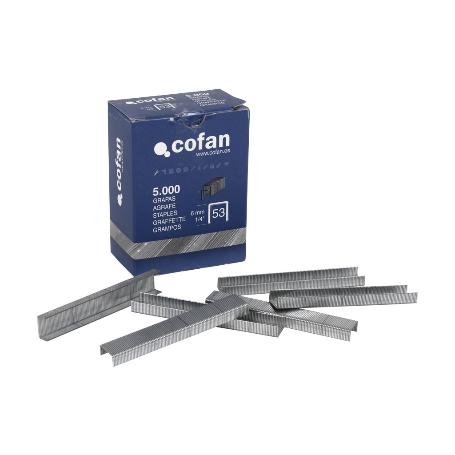 CAJA DE GRAPAS 53/6MM (5.000 PCS)