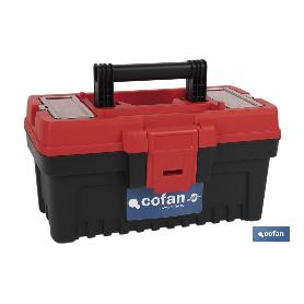 CAJA DE HERRAMIENTAS SEMI-PROFESIONAL 296 X 177 X 155 MM