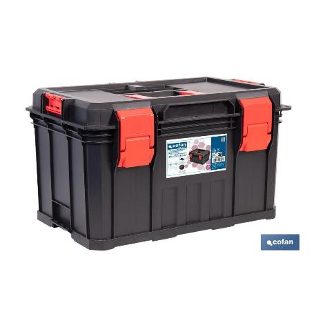 CAJA DE HERRAMIENTAS MODULAR CON SEPARADORES