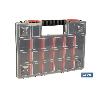 ESTUCHE ORGANIZADOR 20 COMPARTIMENTOS 344 X 249 X 50 MM