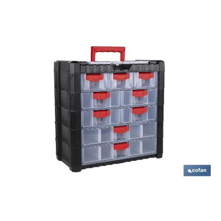 ARMARIO 9 GAVETAS 400 X 200 X 392 MM