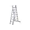 ESCALERA ALUMINIO TRIPLE 11 PELDAÑOS 3,00 + 3,00 + 3,00 M
