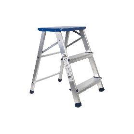 TABURETE ALUMINIO 3 PELDAÑOS Y 0,67 M ALTURA