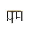 BANCO DE TRABAJO MADERA ANTRACITA L-1800 MM