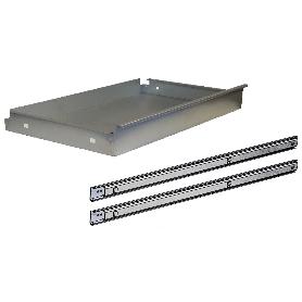 CAJÓN ACERO CON GUÍAS TELECÓPICAS PARA BANCO DE TRABAJO 110 X 1075 X 590 MM