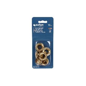 KIT DE 12 SETS DE OJETES 12 MM