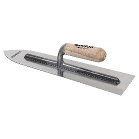 LLANA AUTONIVELANTE ACERO CARBONO MANGO MADERA 400X110X1,0