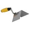 LLANA INOX PARA ESQUINAS EXTERIORES MANGO BI-COMPONENTE 80X60
