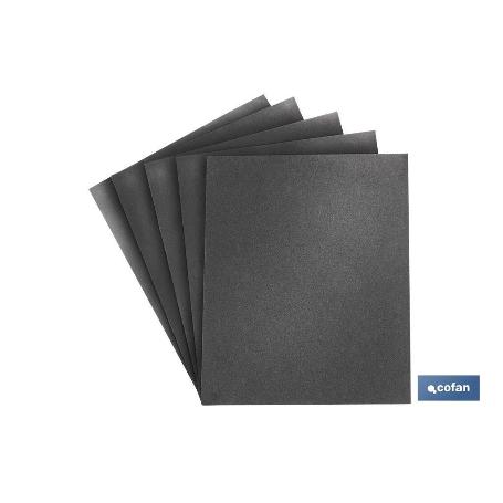 LIJA AL AGUA GRANO 280 (230X280MM) VENTA UNITARIA