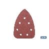 HOJA DE LIJADO LIJADORA MOUSE 7 AGUJEROS 100 X 140 MM G 180   CAJA 5 UNID.