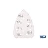 HOJA DE LIJADO LIJADORA MOUSE 7 AGUJEROS 100 X 140 MM G 180   CAJA 5 UNID.